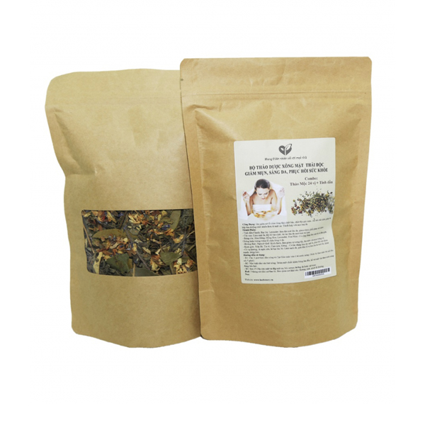 Bộ Xông Thảo Dược Thải Độc Sâu 24 Vị  - 24-Flavor Deep Detox Herbal Steam Set